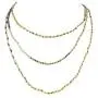 LYNMOS Layering Necklaces Elegant Gold Boho Jewelry Black Small Beaded Hematite Crystal Rhinestone Beads Long Necklace Gift for Women LYNMOS Layering Necklaces Elegant Gold Boho Jewelry Black Small Beaded Hematite Crystal Rhinestone Beads Long Necklace Gift for Women