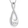 SIYUU Infinity Love Cremation Jewelry for Women Men Urn Pendants for Ashes Holder Memorial Keepsake Urn Necklace Cremation Ashes Jewelry for Pet/Human SIYUU Infinity Love Cremation Jewelry for Women Men Urn Pendants for Ashes Holder Memorial Keepsake Urn Necklace Cremation Ashes Jewelry for Pet/Human