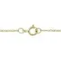 14K Yellow Gold 1/4 ct Diamond Solitaire Bezel Pendant Necklace 18'' 14K Yellow Gold 1/4 ct Diamond Solitaire Bezel Pendant Necklace 18''