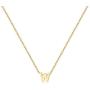 Dainty Tiny Initial Necklace, 14K Gold Plated Lowercase Letter Necklace Small Initial Pendant Necklaces for Women Girls Personalized Minimalist Delicate Monogram Children Kids Alphabet Necklace