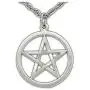 Badali Jewelry Officially Licensed Harry Dresdens Pentacle Necklace, Jim Butchers Dresden Files Directly from in White Bronze