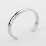 WUSUANED Just Breathe Hair Tie Deep Grooved Cuff Bracelet Lotus Flower Yoga Jewelry Gift for Women Girls