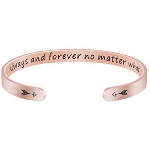 Joycuff Inspirational Bracelet Friendship Gifts for Her Girl Women Daughter Jewelry Best Friend BFF Cuff