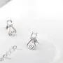Cat Stud Earrings for Women Girls Sterling Silver Mini Pet Cats Earrings Jewelry Studs Cat Stud Earrings for Women Girls Sterling Silver Mini Pet Cats Earrings Jewelry Studs