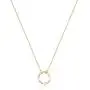 Turandoss Dainty Layered Choker Necklace, Handmade 14K Gold Plated Y Pendant Necklace Multilayer Bar Disc Necklace Adjustable Layering Choker Necklaces for Women