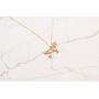 La Menagerie Dog Gold Origami Jewelry & Gold Geometric Necklace – 18 Karat Plated Gold Necklace & Dog Necklaces for Women – Dog Necklace for Girls & Origami Necklace