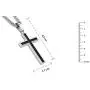Honeystore Unisex Titanium Steel Rolo Chain Crucifix Cross Pendant Easter Prayer Necklace Honeystore Unisex Titanium Steel Rolo Chain Crucifix Cross Pendant Easter Prayer Necklace