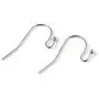 Cutedoumiao 20pcs Sterling Silver Ear Wire Ball Dot French Earring Hooks Connector Dangle E Cutedoumiao 20pcs Sterling Silver Ear Wire Ball Dot French Earring Hooks Connector Dangle E