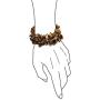 Large Wide Color Gemstone Chips Cluster Multi Strand Statement Bib Collar Necklace Stretch Bracelet Bangle Cuff Jewelry Set for Women
