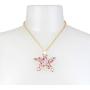 Betsey Johnson (GBG Stone Cluster Starfish Pendant Necklace, Pink, 300576GLD650, 300576GLD650, 300576GLD650, 300576GLD650, One Size