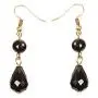 MEiySH Black Lace Gothic Lolita Pendant Choker Necklace Earrings Set MEiySH Black Lace Gothic Lolita Pendant Choker Necklace Earrings Set