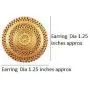 Touchstone''Tribal Bohemian Chic'' Indian Bollywood artistic fringes motif designer jewelry earrings for women Touchstone''Tribal Bohemian Chic'' Indian Bollywood artistic fringes motif designer jewelry earrings for women