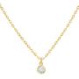 Rhodium Plated Sterling Silver Dainty Moon and Star Charm Choker Necklace| Layered Gold Choker Celestial Jewelry Gift for Her