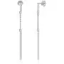 ChicSilver 925 Sterling Silver Minimalist Vertical Bar Geometric Dangle Drop Earrings for Women, Silver/Gold/Rose Gold(with Gift Box) ChicSilver 925 Sterling Silver Minimalist Vertical Bar Geometric Dangle Drop Earrings for Women, Silver/Gold/Rose Gold(with Gift Box)