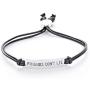 HANRESHE Friend Dont Lie Eleven Charm Bracelet Stranger Things Bracelet Handstamped Letter Men Bar Bangle Chain Bracelet for Women Stranger Things Movie Jewelry