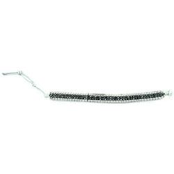 Nakamol Design-Wrap Bracelet with Silver & Gunmetal