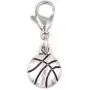 Its All About...You! Mini Basketball Sports Clip on Charm Perfect for Necklaces Bracelets 103B