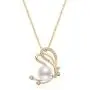Pearl Pendant Necklace Freshwater Cultured White Single Pearl Necklace 14K Gold Filled Pearl Jewelry Gifts for Women Girls Wife Pearl Pendant Necklace Freshwater Cultured White Single Pearl Necklace 14K Gold Filled Pearl Jewelry Gifts for Women Girls Wife