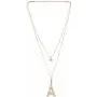 Efulgenz Trendy Stylish Fancy Party Wear Double Layered Long Chain Key Pendant Lariat Y Necklace Fashion Costume Accessories for Women and Girls (Style2_)