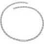 Elegant Titanium Magnetic Therapy Necklace Pain Relief for Neck Arthritis Migraine Headaches Shoulders And Back (Czech Stone Silver), Womens - Width: .25in Elegant Titanium Magnetic Therapy Necklace Pain Relief for Neck Arthritis Migraine Headaches Shoulders And Back (Czech Stone Silver), Womens - Width: .25in