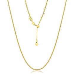 Verona Jewelers 925 Sterling Silver Adjustable Cuban Curb Chain for Women| Bolo Necklace for Women | Thin Adjustable Bolo Necklace| Silver Necklace for Women Teen Girl