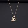 BLEOUK Cute Koala Heart Pendant Necklace Koala Gift Koala Lover Gift You’re My Koala Necklace Koala Gift for Girlfriend Wife