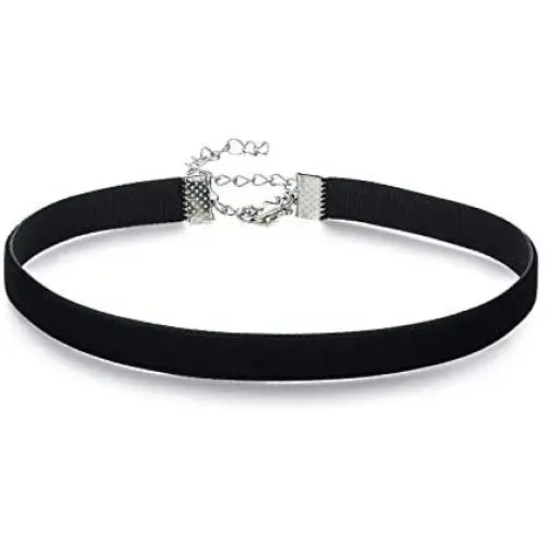 Classic Black Velvet Choker Necklace for Women Girls, Valentines Day Birthday Gifts, Halloween Cosplay Jewelry Classic Black Velvet Choker Necklace for Women Girls, Valentines Day Birthday Gifts, Halloween Cosplay Jewelry