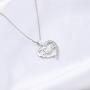 FUSTMW Aunt Necklace Aunt Gifts from Niece Nephew Aunt Aunt Pendant Jewelry Birthday Gifts for Auntie