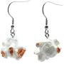 Funny Popcorn Fried Chicken Food Drop Earrings For Women Girl DIY Handmade Creative Unique Dangle Earrings Jewelry