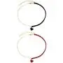 2 PCS Choker Necklaces Black Red Velvet Heart Pendant Choker Set Classic Gothic Velvet Choker Collar Necklaces Vintage Double Layer Punk Chokers Set Pendant Jewelry for Women Girls