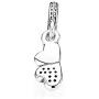 Fit Pandora Womens Bracelet Silver Spinning Globe/BFF Best Friend Forever/Sweet Sister/Charms Beads for European Bracelet/Necklace
