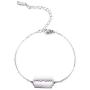 Amaxer Minimalist Hip Pop Razor Blade Flash Geometry Charm Link Bracelet Simple Punk Rock Unisex Jewelry