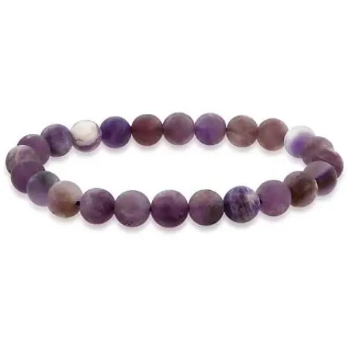Bling Jewelry Natural Multi Color Semi Precious Gemstone Round Bead 8MM Strand Stackable Stretch Bracelet for Women Men Teen Unisex