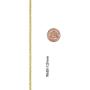LIFETIME JEWELRY Scroll Link Chain Necklace 24k Real Gold Plated for Men & Women