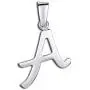 Amberta 925 Sterling Silver Alphabet Letter Pendant - Personalized Charm for Women - Stackable Symbol - Various Styles Amberta 925 Sterling Silver Alphabet Letter Pendant - Personalized Charm for Women - Stackable Symbol - Various Styles