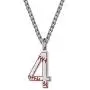 QeenseKc Inspiration Lucky Number 9 Necklace Personalized Baseball Jersey Initial Stainless SteelPendant Jewelry for Sports Fan Gift 3mm Keel Link Chain QeenseKc Inspiration Lucky Number 9 Necklace Personalized Baseball Jersey Initial Stainless SteelPendant Jewelry for Sports Fan Gift 3mm Keel Link Chain