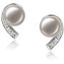 Claudia White 7-8mm AA Quality Freshwater 925 Sterling Silver Cultured Pearl Set For Women