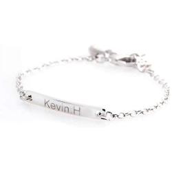 Personalize A Dainty Baby Name Bar Bracelet