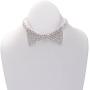 Spinningdaisy Bowtie Ribbon Choker for Women and Some Playful Men