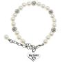 LParkin Sister Bracelets Big Sister Little Sister Middle Sister Bracelet Set Sister Gift Pearl Jewelry