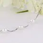 HXZZ Fine Jewelry Women Gifts Freshwater Cultured White Pearl Bracelet and Necklace 925 Sterling Silver HXZZ Fine Jewelry Women Gifts Freshwater Cultured White Pearl Bracelet and Necklace 925 Sterling Silver