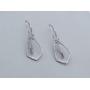 Dazzlingrock Collection 0.30 Carat (ctw) 14K Gold Round White Diamond Ladies Kite Shape Dangling Drop Earrings 1/3 CT