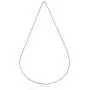 Hoops & Loops Sterling Silver 1mm Box Chain Dainty Necklace Hoops & Loops Sterling Silver 1mm Box Chain Dainty Necklace