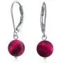 Basic 8MM Gemstone Round Bead Ball Drop Dangle Earrings For Women Teen Leverback Sterling Silver Birthstones More Colors Basic 8MM Gemstone Round Bead Ball Drop Dangle Earrings For Women Teen Leverback Sterling Silver Birthstones More Colors