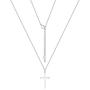Cross Necklace for Women Stainless Steel Jewelry for Women Mothers Day Birthday Gifts for Wife Women Girl