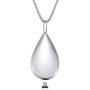 Love Infinity Memorial Teardrop Keepsake Ashes Necklace Urn Pendant Cremation Memorial Jewelry