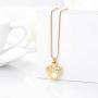 zeqingjw Always in My Heart Urn Necklace Cremation Jewelry for Ashes Pendants Memorial Lockets Keepsake Jewelry