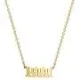 18K Gold Plated Stainless Steel Year Necklace Birthday Year Number Necklace Anniversary Memorable Jewelry for Women Girls 18K Gold Plated Stainless Steel Year Necklace Birthday Year Number Necklace Anniversary Memorable Jewelry for Women Girls