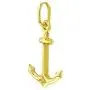 14k Yellow Gold High Polished Sailor Anchor Nautical Boat Ship Charm Pendant 14k Yellow Gold High Polished Sailor Anchor Nautical Boat Ship Charm Pendant