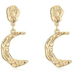 LOYATA Star Huggie Earrings Gold Dangle Hoop Drop 14K Gold Filled Dainty Small Simple Hypoallergenic Jewelry Gift for Women
